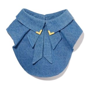 ***ISO***Lele Sadoughi Golden Denim Victoria Bowtie Collar
